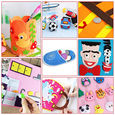 Chemical Fiber Felt Cloth DIY-WH0366-03C-1