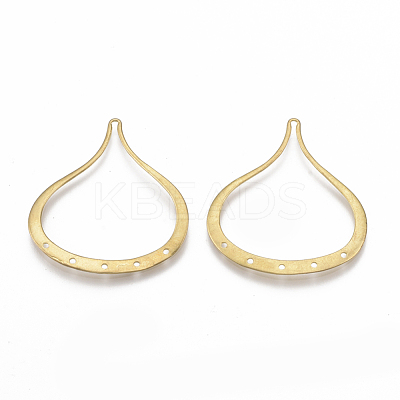 Brass Filigree Joiners Links KK-S349-159-NF-1