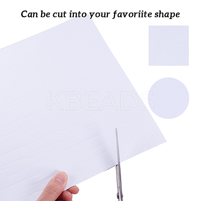 A4 Double Sided Tape Adhesive Foam Paper Sponge Paper AJEW-BC0005-44-1
