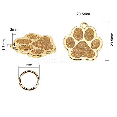 Alloy Enamel Pendants PALLOY-CJ0001-66-RS-1