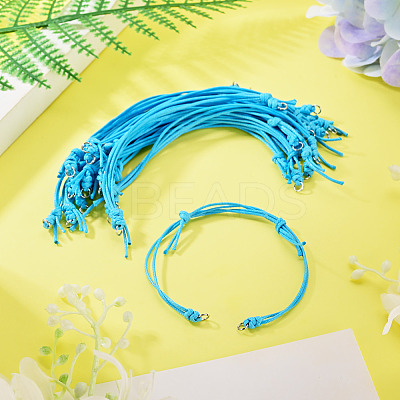 20Pcs Waxed Polyester Cord Bracelet Making AJEW-TAC00089-1