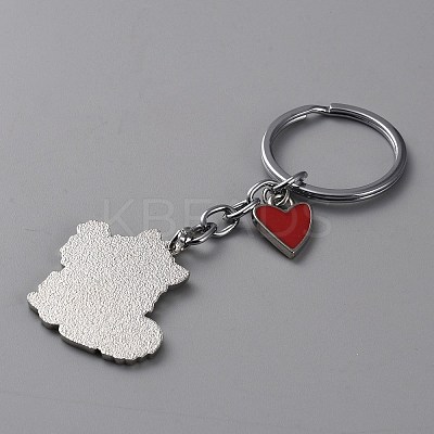 Animal Theme Alloy Keychain KEYC-SZC0007-01E-1