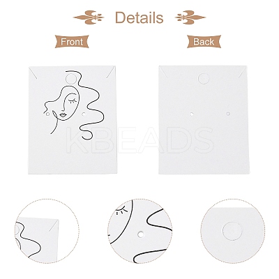 Cardboard Jewelry Display Cards CDIS-H002-01B-01-1