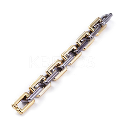 Handmade CCB Plastic Cable Chains AJEW-JB00666-02-1
