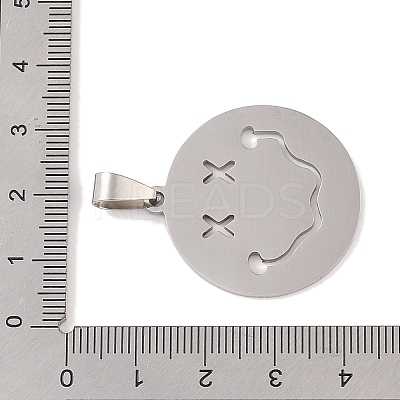 Non-Tarnish 201 Stainless Steel Pendants STAS-A094-12P-1