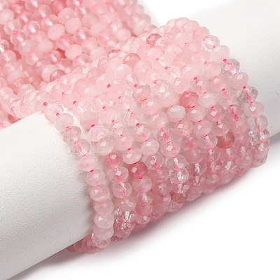 Natural Rose Quartz Beads Strands G-D320-B06-4x3mm-1