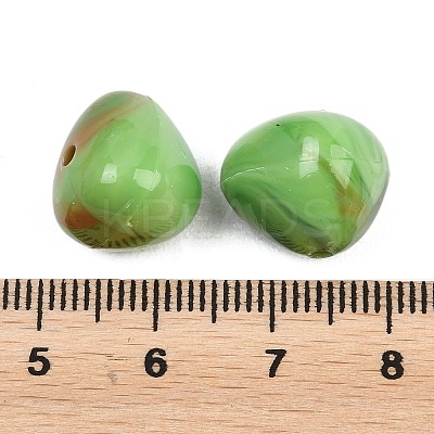 Opaque Acrylic Imitation Gemstone Beads OACR-G064-13B-1
