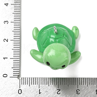 Marine Theme Opaque Resin Pendants LS-RESI-P047-01E-P-1