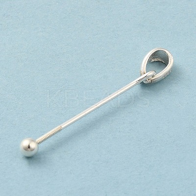 925 Sterling Silver Pendant Bails LS-STER-P048-01C-S-1