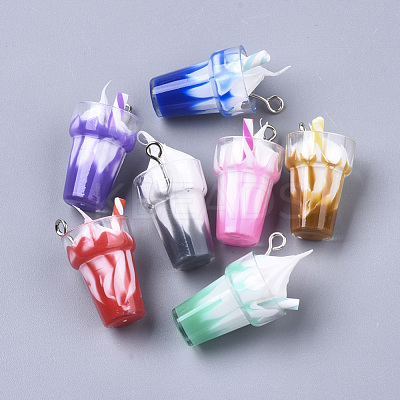 Resin Pendants X-CRES-S359-19-1