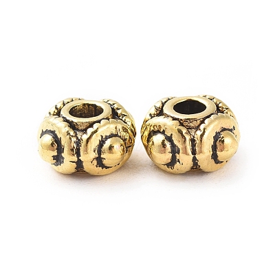 Tibetan Antique Golden Metal Beads GLF1244Y-NF-1