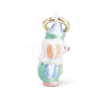 Amusement Park Brass Enamel Pendants KK-CBA7736-01C-1