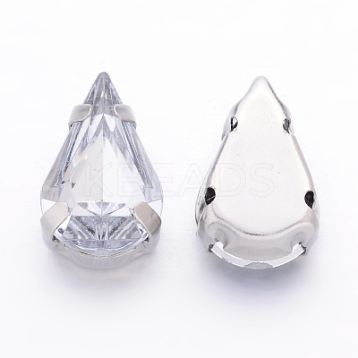Sew on Rhinestone GACR-A001-6x10-01P-1