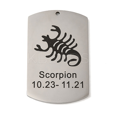 Non-Tarnish 304 Stainless Steel Pendants LS-STAS-C098-01J-P-1