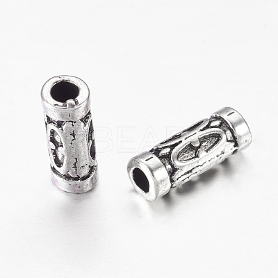 Tibetan Style Alloy Tube Beads LF0843Y-NF-1