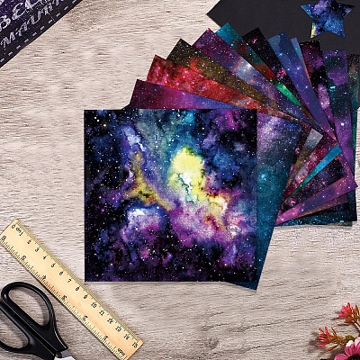24 Sheets 12 Styles Scrapbook Paper Pads DIY-WH0304-989G-1