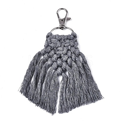 Polycotton(Polyester Cotton) Tassel Big Pendants Decorations FIND-R090-02-1
