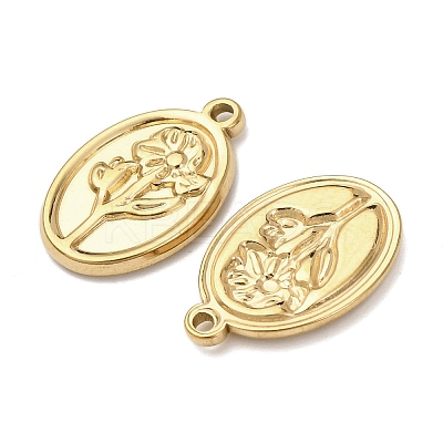 304 Stainless Steel Pendants STAS-I358-12G-02-1