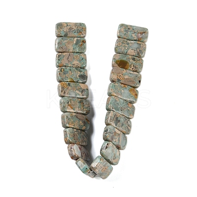Assembled Natural Shoushan Stone/Larderite Beads Strands G-L604-F02-01-1