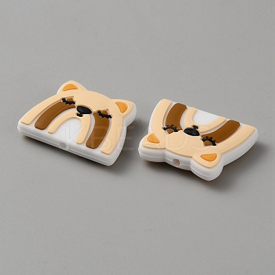 Food Grade Eco-Friendly Silicone Focal Beads SIL-SZC0009-01B-1