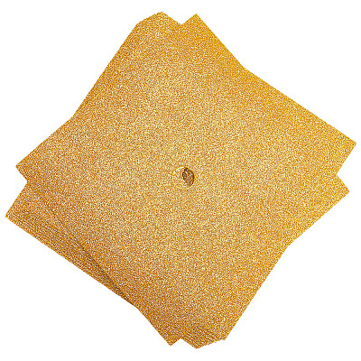 Square EVA Glitter Graduation Cap Topper Stickers DIY-WH20053-05A-1