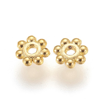 Tibetan Style Alloy Daisy Spacer Beads K08SK011-1
