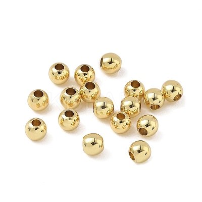 Brass Solid Beads X-KK-WH0034-02C-G-1