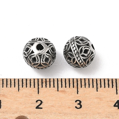 Retro 316 Surgical Stainless Steel Beads STAS-L307-17AS-08-1