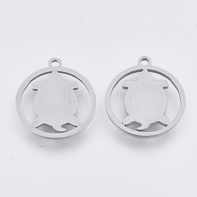 Non-Tarnish 201 Stainless Steel Pendants LS-STAS-T044-88P-1