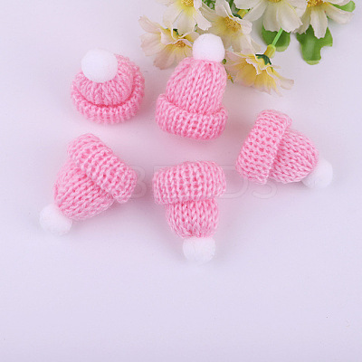 Polyester Doll Woolen Hat DOLL-PW0001-194F-1