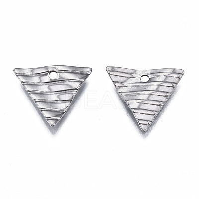 Non-Tarnish 304 Stainless Steel Charms STAS-S080-056P-NR-1