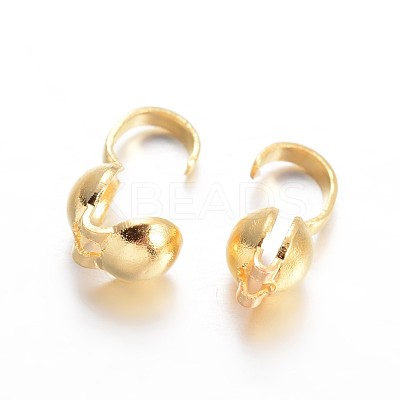 Brass Bead Tips KK-F371-88G-1