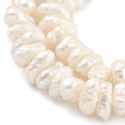 Natural Keshi Pearl Cultured Freshwater Pearl Beads Strands PEAR-C003-31B-1