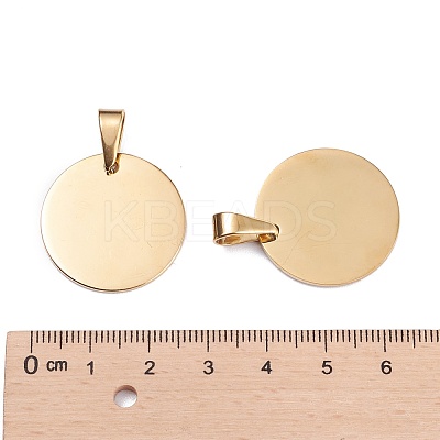 Ion Plating(IP) 304 Stainless Steel Pendants STAS-I135-29G-1