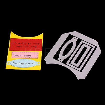 Sticky Note Frame Carbon Steel Cutting Dies Stencils LS-DIY-F032-07-1