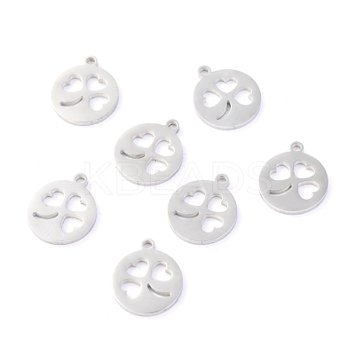 Non-Tarnish 304 Stainless Steel Charms STAS-O142-56P-1