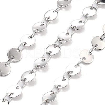 Non-Tarnish 304 Stainless Steel Link Chain CHS-H026-05A-P-1