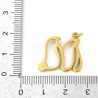 304 Stainless Steel Pendants STAS-R137-01G-M-1