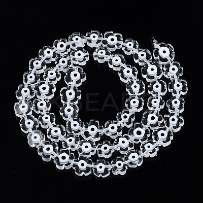 Handmade Lampwork Beads Strands X-LAMP-N023-002A-10-1