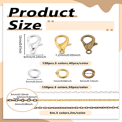 DIY Jewelry Making Finding Kits DIY-LP0001-51-1