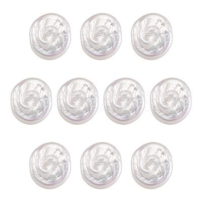 10Pcs Natural Nucleated Baroque Keshi Pearl Beads PEAR-TA0001-41-1