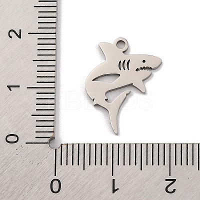 Non-Tarnish 201 Stainless Steel Pendants LS-STAS-U016-08P-02-1