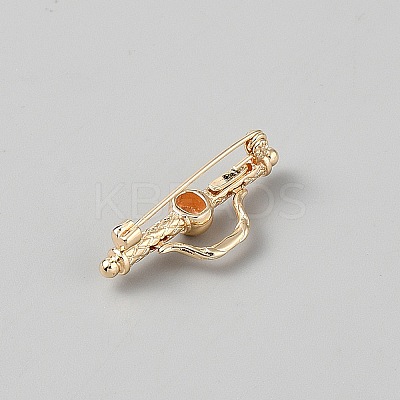 Alloy Kilt Pins for Clothes JEWB-WH0056-009G-1