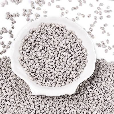 Baking Paint Glass Seed Beads SEED-T006-03Y-1