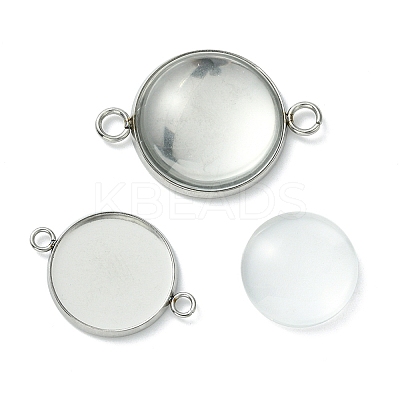 DIY Blank Dome Link Connector Making Kit DIY-FS0005-48-1