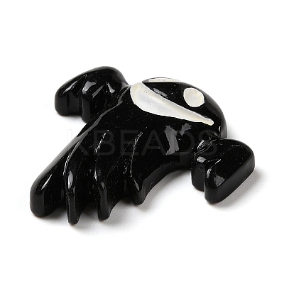 Ghost Halloween Opaque Resin Decoden Cabochons RESI-R446-01O-1