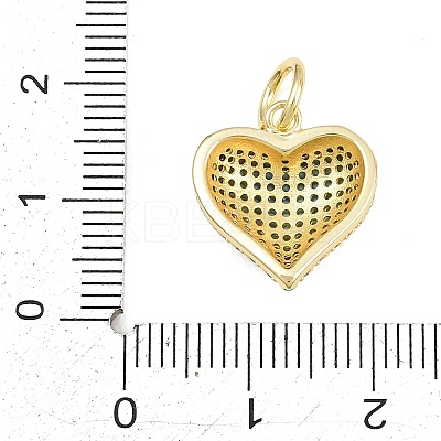 Brass Micro Pave Sky Blue Cubic Zirconia Pendants CU-CBA4A93-02F-G-1