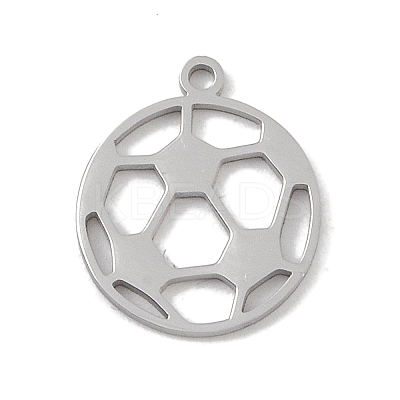 Non-Tarnish 304 Stainless Steel Pendants STAS-B062-06P-1