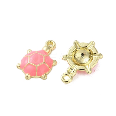 Alloy Enamel Pendants FIND-O003-08B-G-1