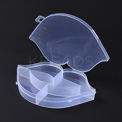 5 Grids Transparent Plastic Box LS-CON-B009-05-1